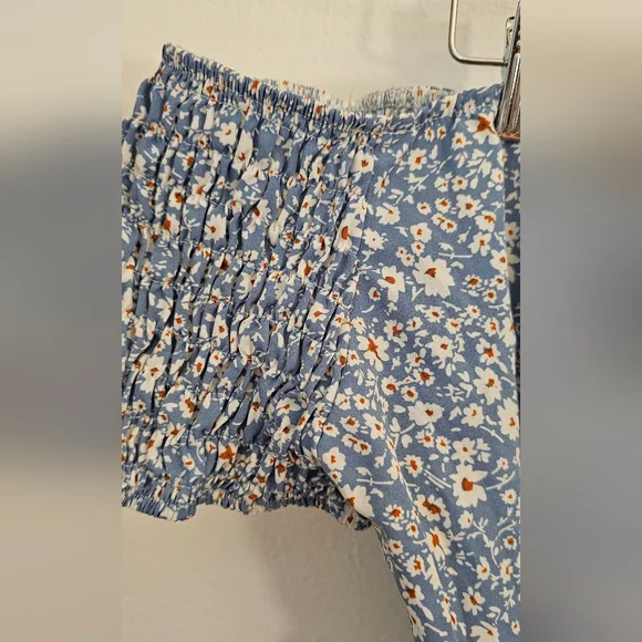 Floral Blue Dress - Picture 4 of 4